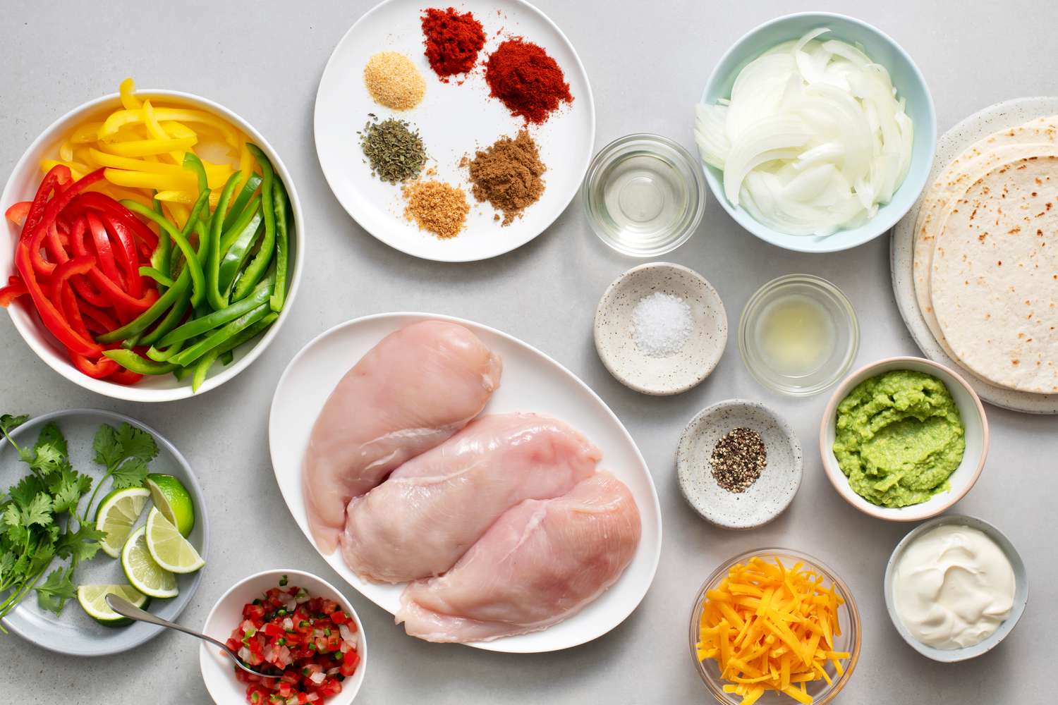 Chicken Fajitas ingredients 