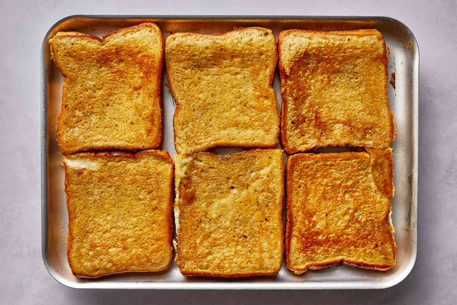 Sheet Pan French Toast on a sheet pan 