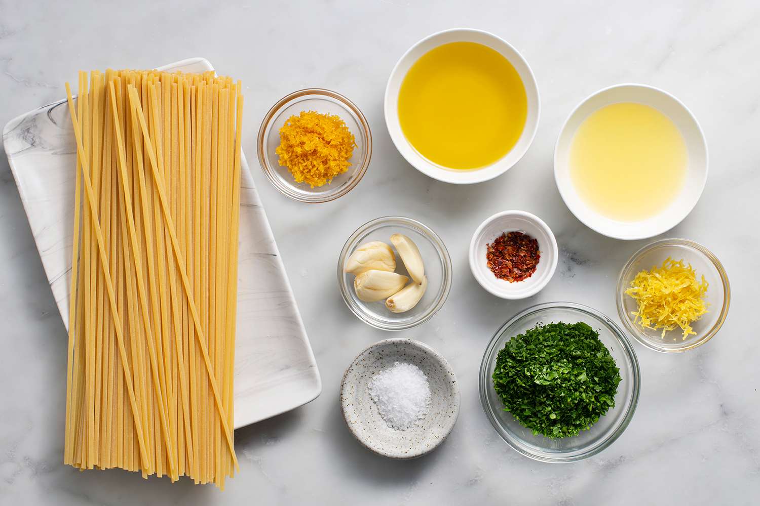 Bottarga Pasta ingredients 