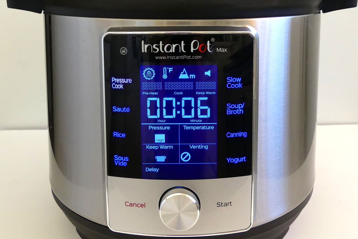 Cook for six minutes in the Instant Pot