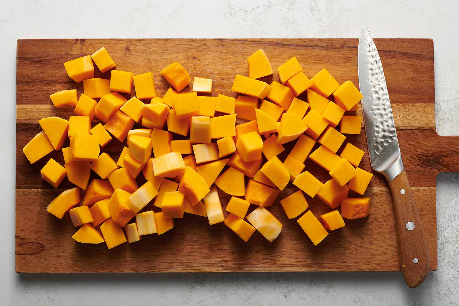 cubed butternut squash