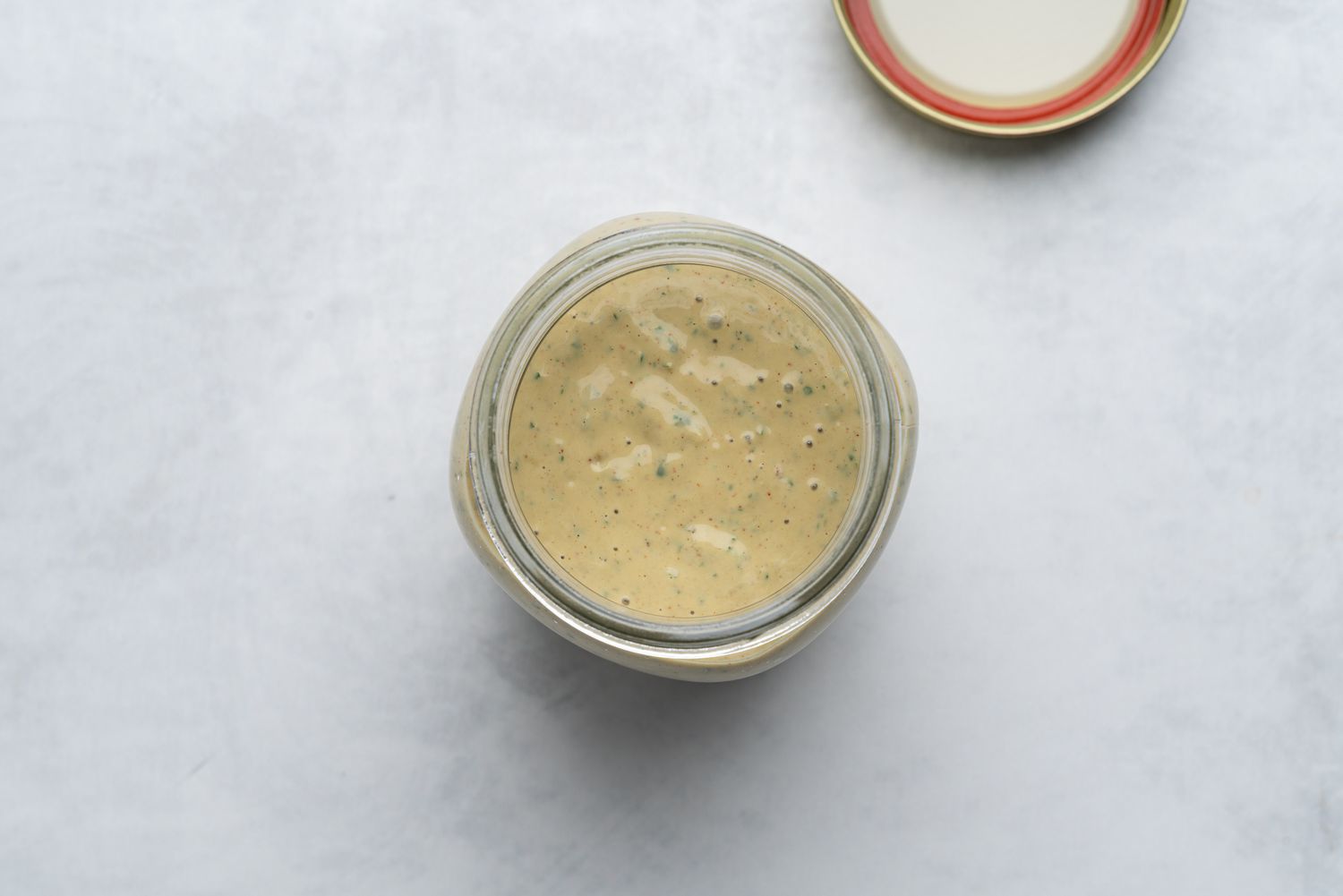 Chick-fil-a Avocado Lime Ranch Dressing in a jar