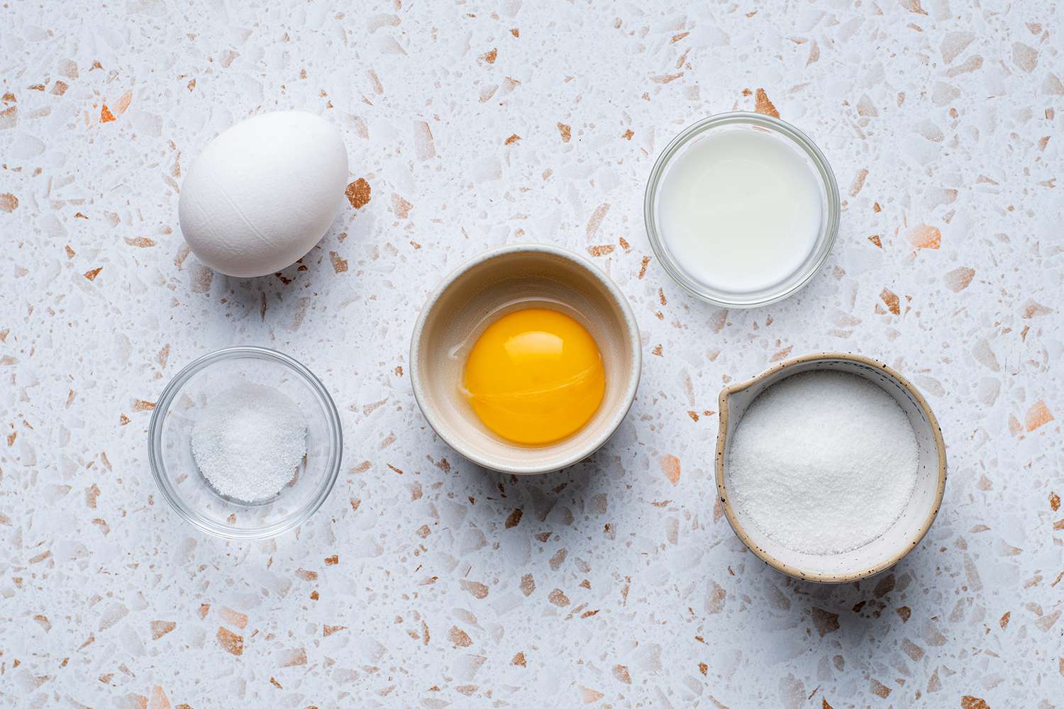 ingredients to make egg wash