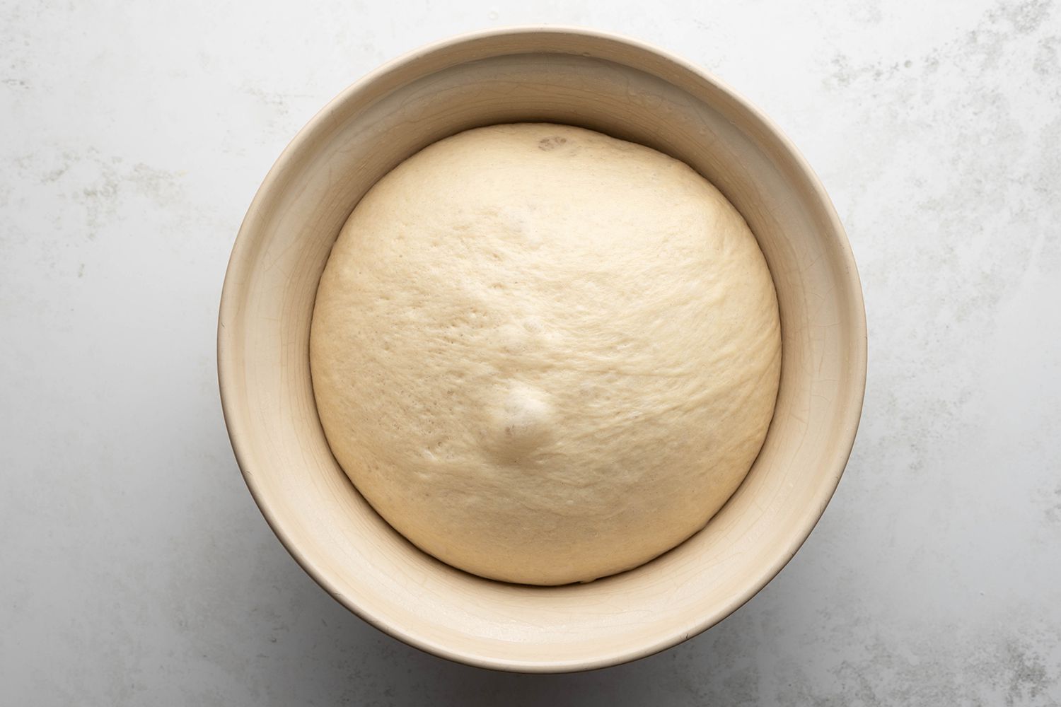 Dough in a bowl 