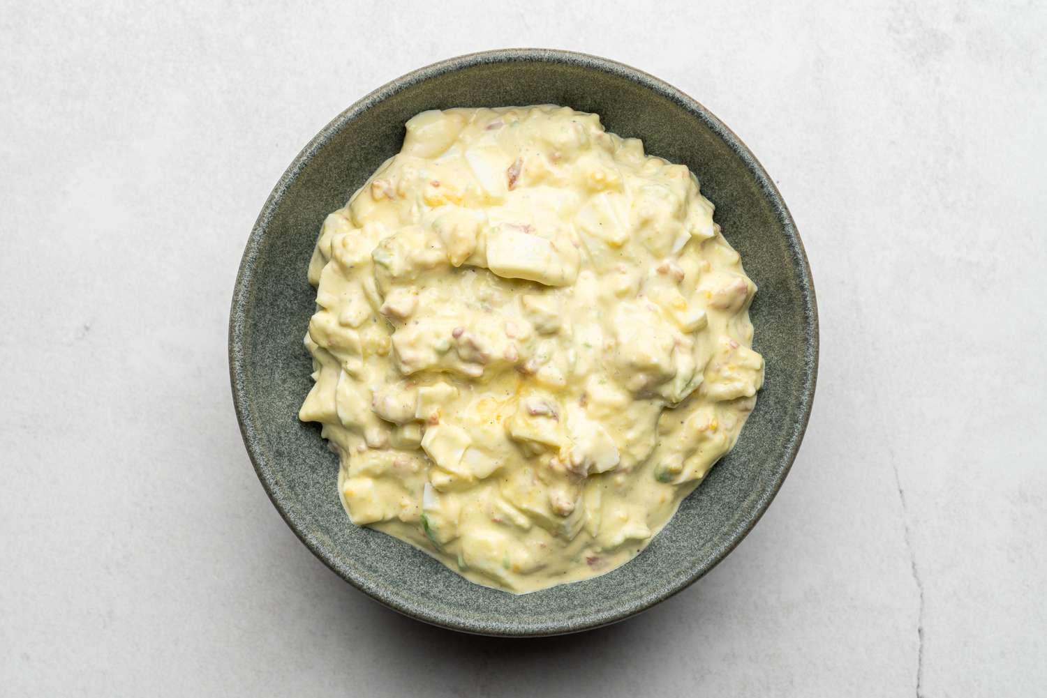 egg salad in a bowl 