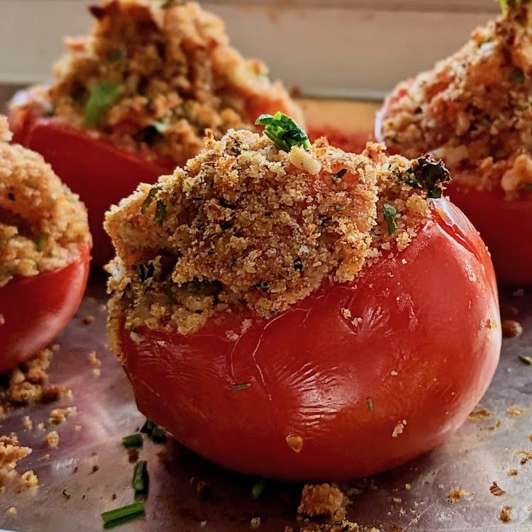 Vegetarian Stuffed Tomatoes Tester Image