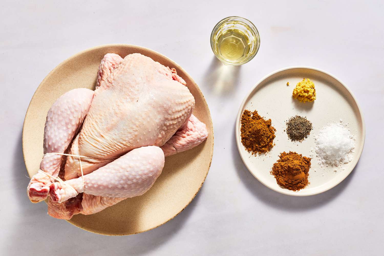Ingredients to make divorce chicken