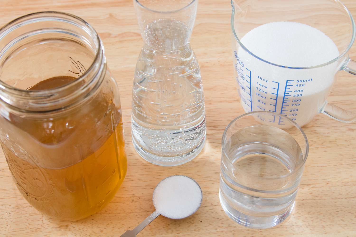 Ingredients for Homemade Quinine-Free Tonic Syrup