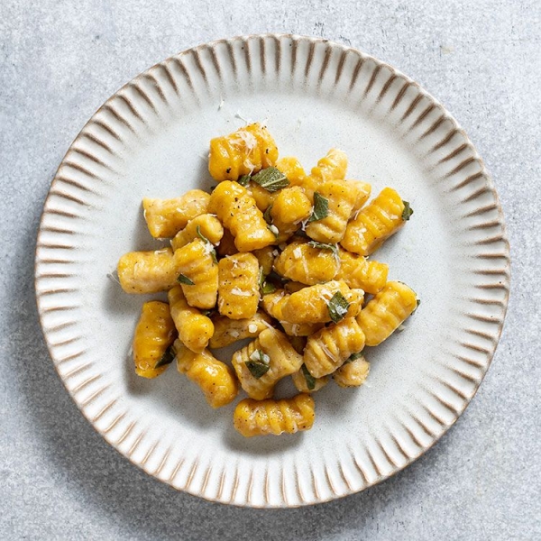 Butternut Squash Gnocchi with Brown Butter and Sage