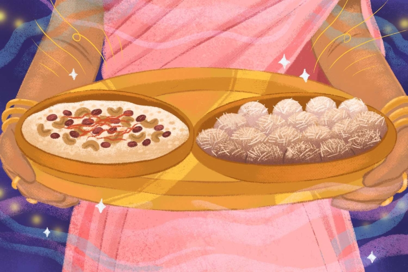 My Sweet Bengali Diwali, Framily-style