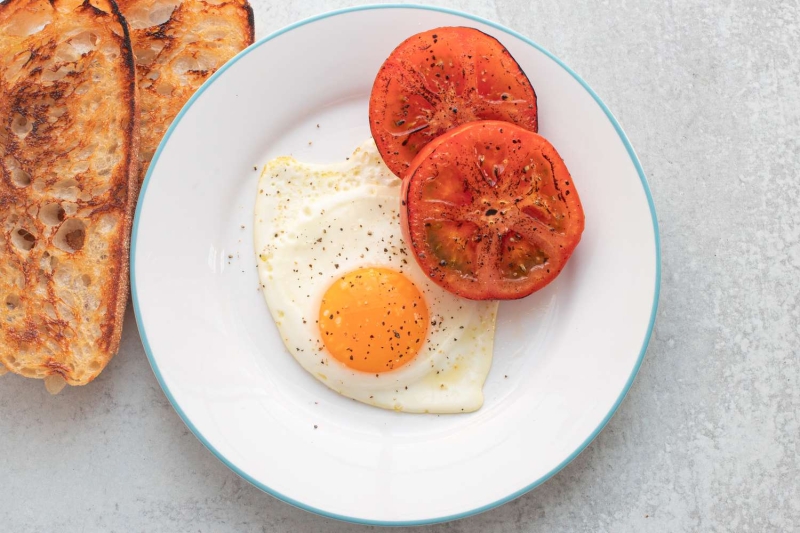 Sunny-Side Up Eggs Recipe