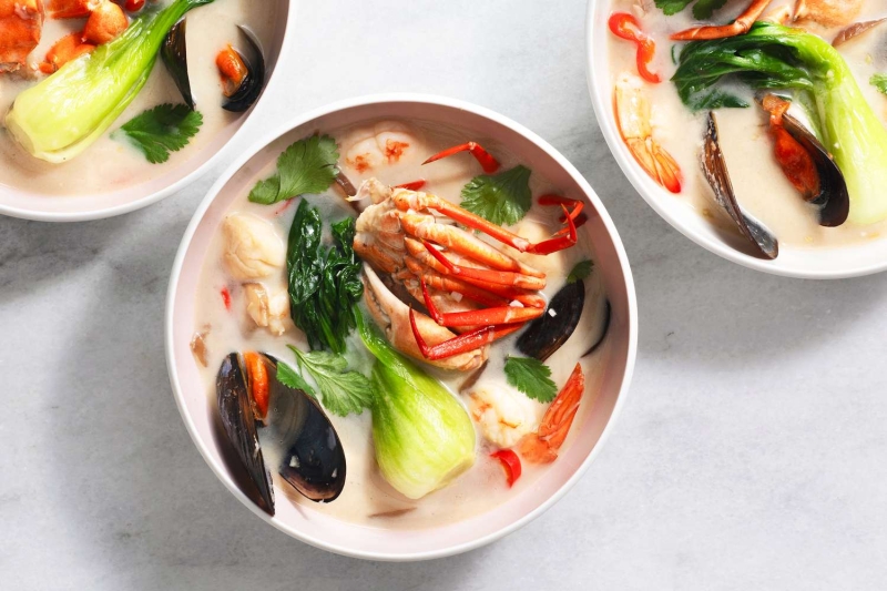 Tom Yum Talay: Thai Seafood Soup