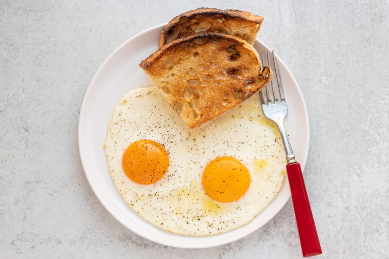 Sunny-Side Up Eggs Recipe