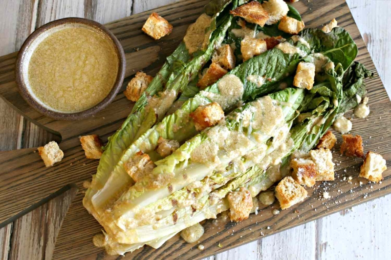 Grilled Caesar Salad Recipe