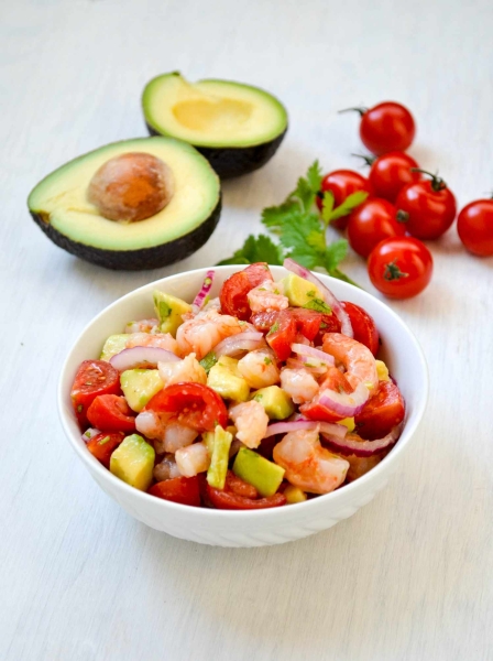 Shrimp Avocado Salad