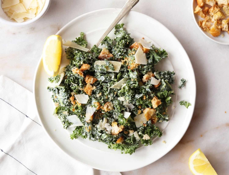 Kale Caesar Salad