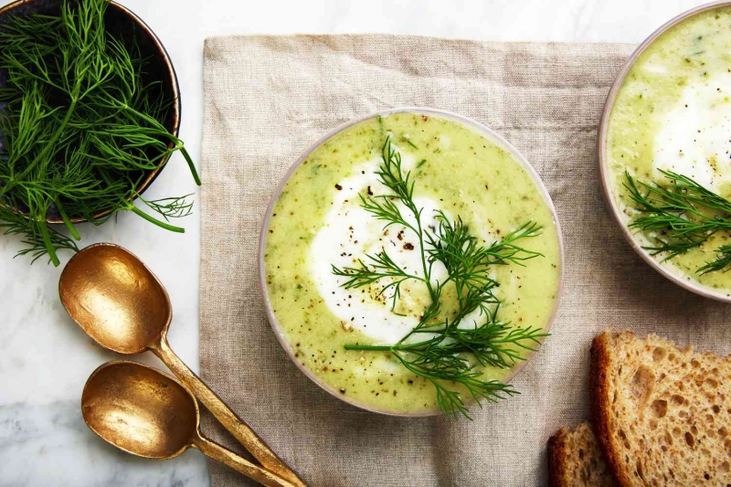 Summer Soup Recipe: Cool Vegan Cucumber Soup