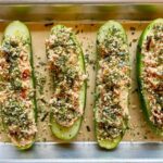 5-Ingredient Spicy Tuna Cucumbers