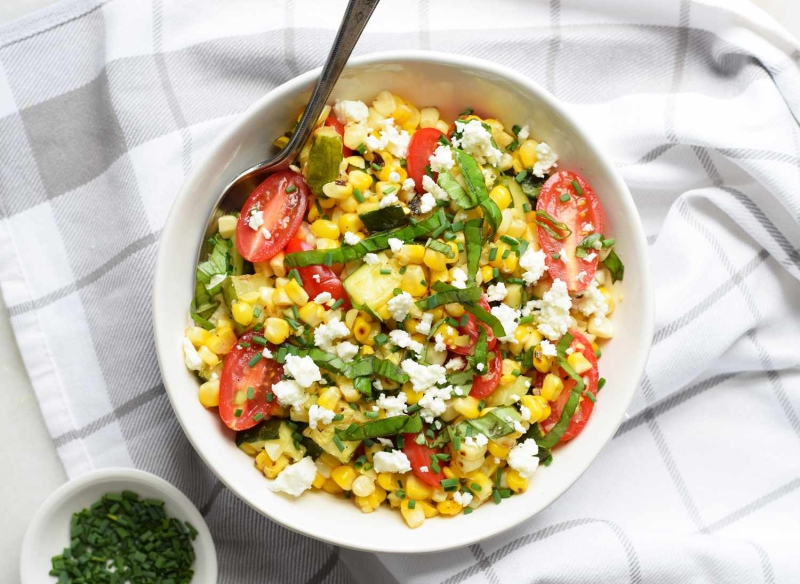 Grilled Corn Salad Recipe