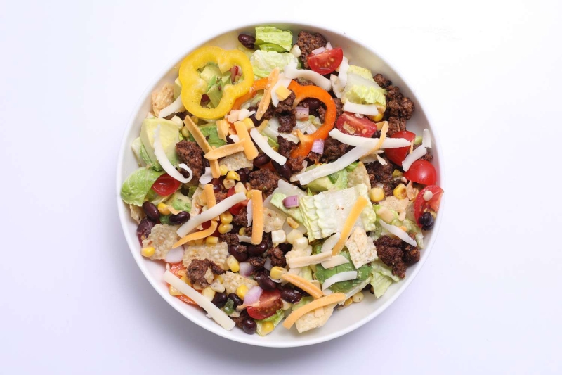 Easy Taco Salad With Ground Beef