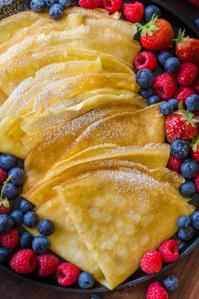 Easy Crepes Recipe (VIDEO)