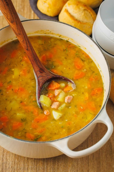 Split Pea Soup Recipe (VIDEO)