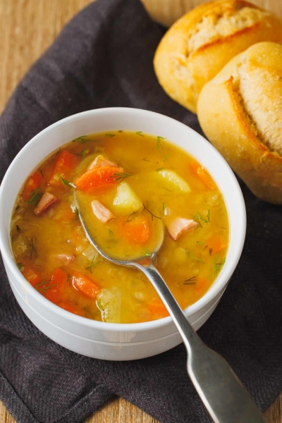 Split Pea Soup Recipe (VIDEO)