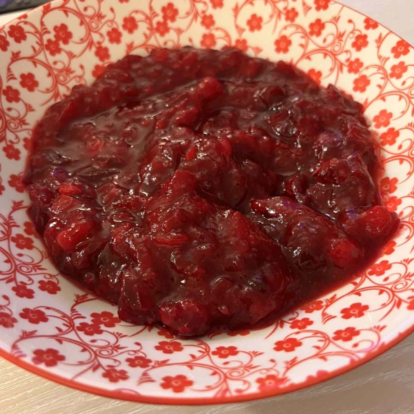 Keto Cranberry Sauce