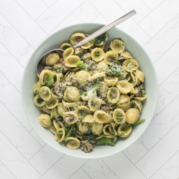 Orecchiette with Sausage and Broccoli Rabe