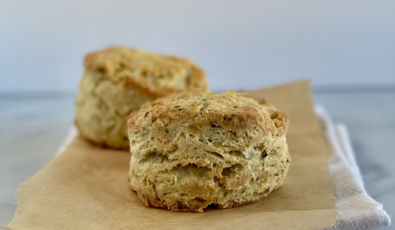 Sour Cream and Chive Biscuits