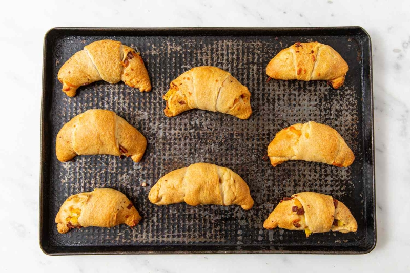Bacon, Egg, and Cheese Crescent Rolls