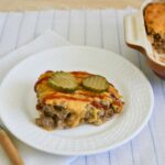 Keto Cheeseburger Casserole