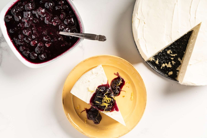 No-Bake Keto Cheesecake