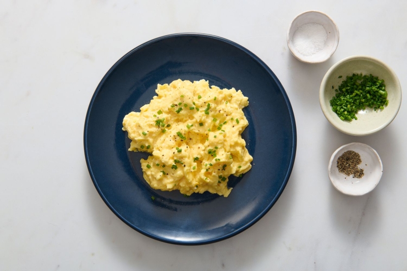 Scrambled Eggs With Cream Cheese Recipe